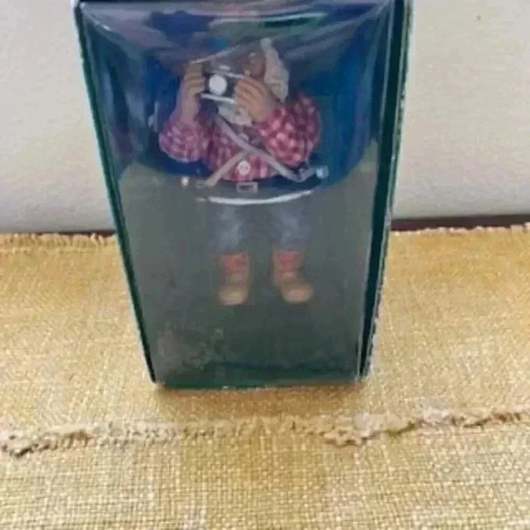 Vintage Department 56‎ Santa Action Christmas Ornament photography - Picture 10 of 10